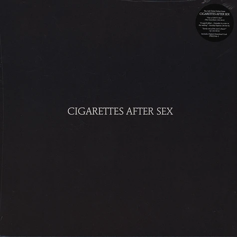 Cigarettes After Sex / Cigarettes After Sex / (Black Vinyl Edition) Plak