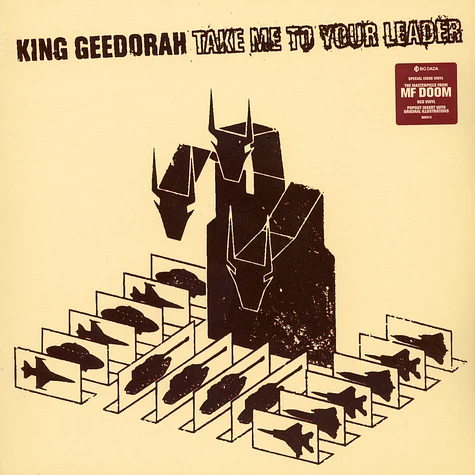 King Geedorah (MF DOOM) / Take Me To Your Leader / (Red Vinyl Edition) Plak