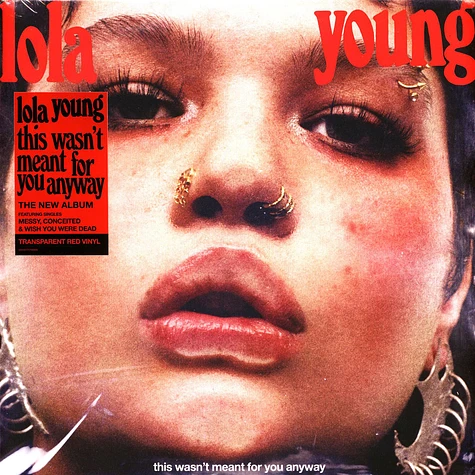 Lola Young / This Wasn't Meant For You Anyway / (Transparent Red Vinyl Edition) Plak