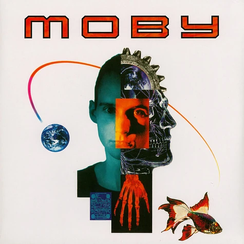 Moby / Moby / (Black & White Marbled On Blue Vinyl Edition) Plak