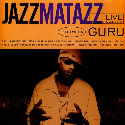 Guru / Live Vol 1 And 2 / Plak