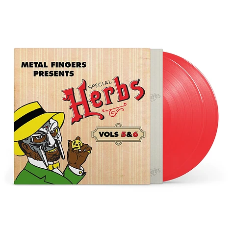MF DOOM / Metal Fingers Presents: Special Herbs Volume 5 & 6 (Apple Red Vinyl Edition) Plak