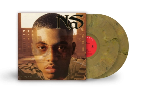 NAS - IT WAS WRITTEN (GOLD & BLACK MARBLED VINYL)