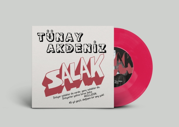 TÜNAY AKDENİZ - SALAK (SINGLE) (KIRMIZI PLAK)