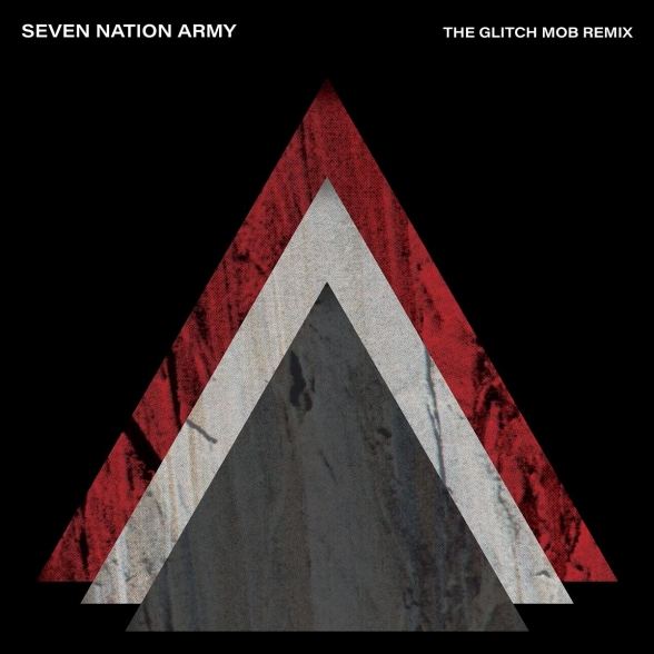 THE WHITE STRIPES - SEVEN NATION ARMY X THE GLITCH MOB (RED VINYL)