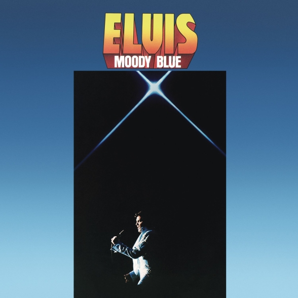 ELVIS PRESLEY - MOODY BLUE (40TH ANNIVERSARY CLEAR BLUE)