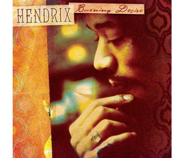 JIMI HENDRIX - BURNING DESIRE (RSD - COLOURED VINYL)