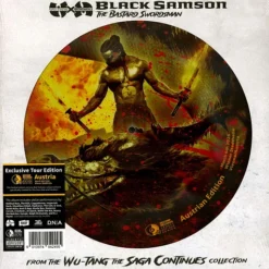 Wu-Tang X Mathematics Black Samson, The Bastard Swordsman (Exclusive Tour Date Vienna Collector's Picture Disc Edition) Plak